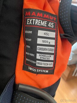 Predám Mammut EXTREME batohy (2ks) - 3
