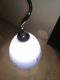 Závesná sklená lampa "svietidlo" - 3