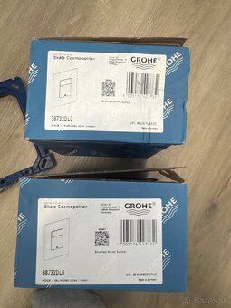 Splachovacie ovladacie tlacidlo brushed watm sunset grohe - 3