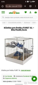 Klietka pre fretky zajacika - 3
