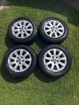 VW originálne disky 195/65 R15 (6J) - 3
