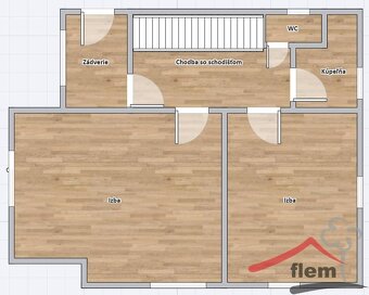 3-izbový rodinný dom na predaj vo Vrábľoch, pozemok 1094 m2 - 3