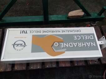 Reklamná tabula Opel. - 3