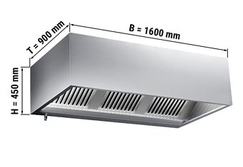 Nástenný digestor / gastro odsávač pár - 3