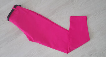 Nohavice vo farbe magenta v.L - 3