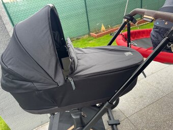 Priam Lux Carry Cot Platinum Sepia Black vanička na kočík - 3