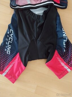 Cyklistické tričko + kraťasy veľ. XXS - 3