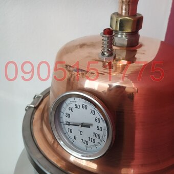 Destilacny pristroj 58L + liatinova platna + REFLUKTOR - 3