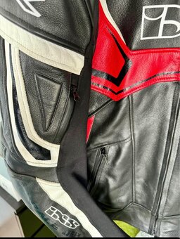 Kožená motobunda IXS č. 58, kožené nohavice RST - 3