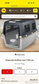 Prepravka na najväčšie psy 50 kg - 3