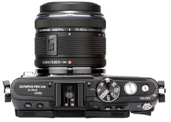 Olympus PEN  E PL5 + 14-42 - strieborný - 3