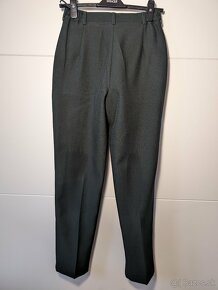 Dámské zelené společenské kalhoty NOVÉ - 3