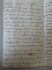 List r. 1845 pre gr. Ľudovíta Karatsonyi Beodrai, Bratislava - 3