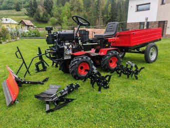 Malotraktor 4x4 diesel - 3