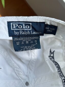 Šiltovka Polo Ralph Lauren – biela, unisex - 3