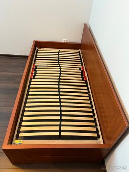 Jednolôžková posteľ 90x200 s lamelovým roštom Materasso - 3