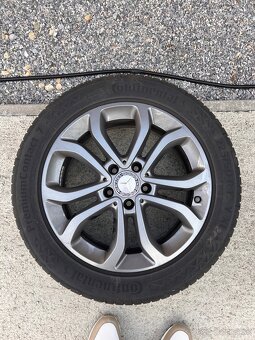 Predám Mercedes disky +pneumatiky 225/50 R17 - 3