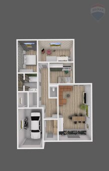 Predaj 4 izbový bungalov s garážou Nitra - Zobor. - 3