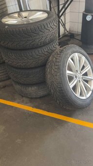 Sada zimných pneumatík 215/55 R17 london VW - 3