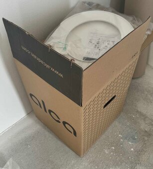 Alca nove wc s tlacidlom a doskou - 3