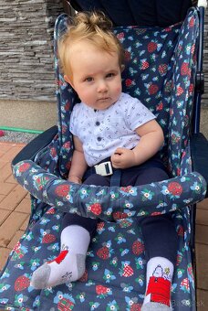 Hlboký a športový skladací kočík - 3