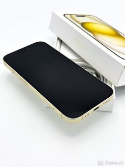 Apple iPhone 15 128GB Yellow 87% Zdravie batérie Komplet - 3