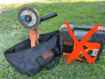 Black & Decker uhlová brúska, 18V 4Ah - 3