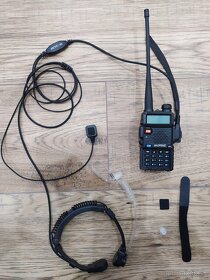 Krčný mikrofón k vysielačke - 3