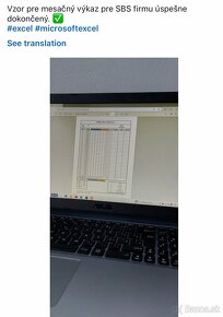 Vypracovanie úloh Microsoft Excel - 3