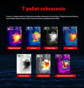 Predám NOVÉ nepoužité Profesionálne termokamery značky UNI-T - 3