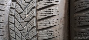 Predám 4ks jazdené zimné 215/55r17-98V Dunlop - 3