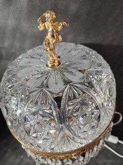 Originál krišťálová stolná lampa - 3