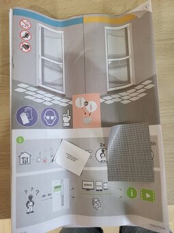 Nová siet na balkónové dver,hliníková. - 3