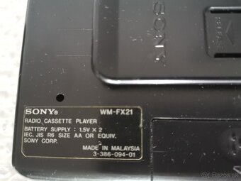 WALKMAN SONY WM-FX21, - 3