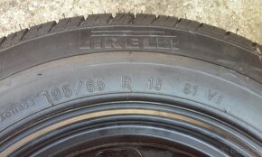 originál Volkswagen REZERVA plech disk 6Jx15 5x100  a pneu - 3