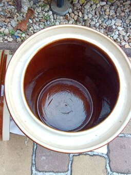 Predám keramický sudna kapustu. - 3