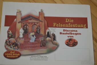 KINDER Diorama-bastelbogen,, - 3