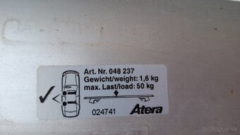 Priecniky na Peugeot Rifter - 3