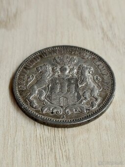 3 marka 1911 Hamburg. Kaissereich - 3