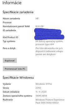 počítač HP - komplet - 3