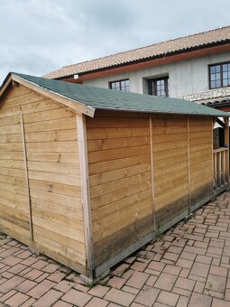 Záhradný domček s terasou 5x2,5m - 3