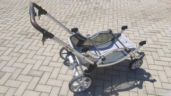 Kočík pre dvojičky, súrodenecký kočík ABC design zoom - 3