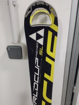 predám lyže Fischer 145cm bez viazania - 3