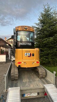 Zemné a výkopové práce CAT 302.7 CR - 3