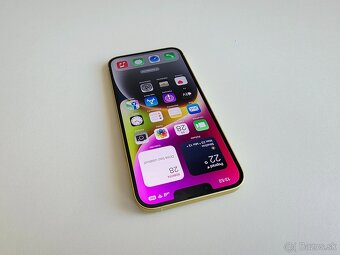 APPLE IPHONE 14 PLUS 128 GB YELOW,BATERKA 100% - 3