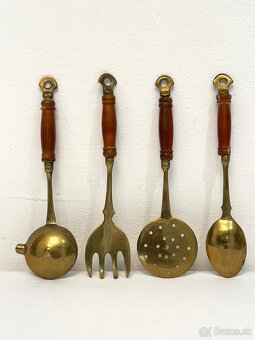 Rôzne retro kuchynské potreby mosadz a medené - 3