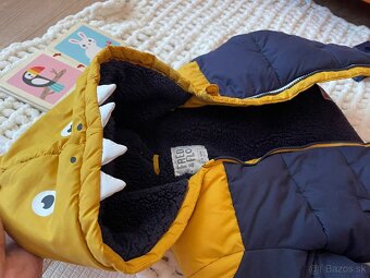 Zimna zateplena bunda vel. 80 - 3