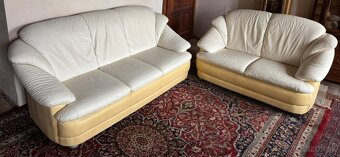 Kožená sedací souprava 3+2+1,5840 - 3