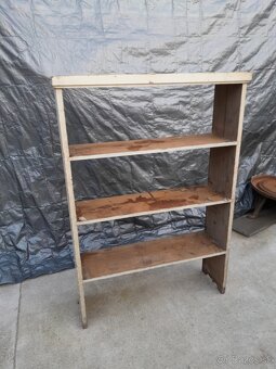 Predám starú drevenú poličku - 3