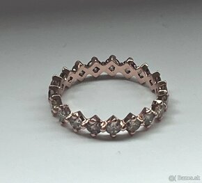 Zlatý prsteň s diamantami 1,40 karátov - 3